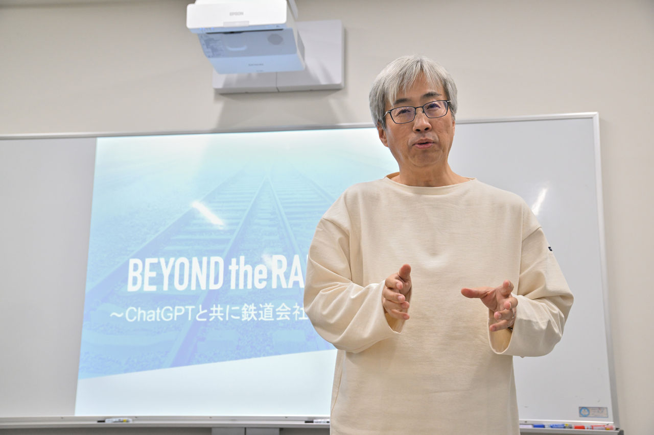 JR西日本取締役兼執行役員デジタルソリューション本部長奥田英雄氏