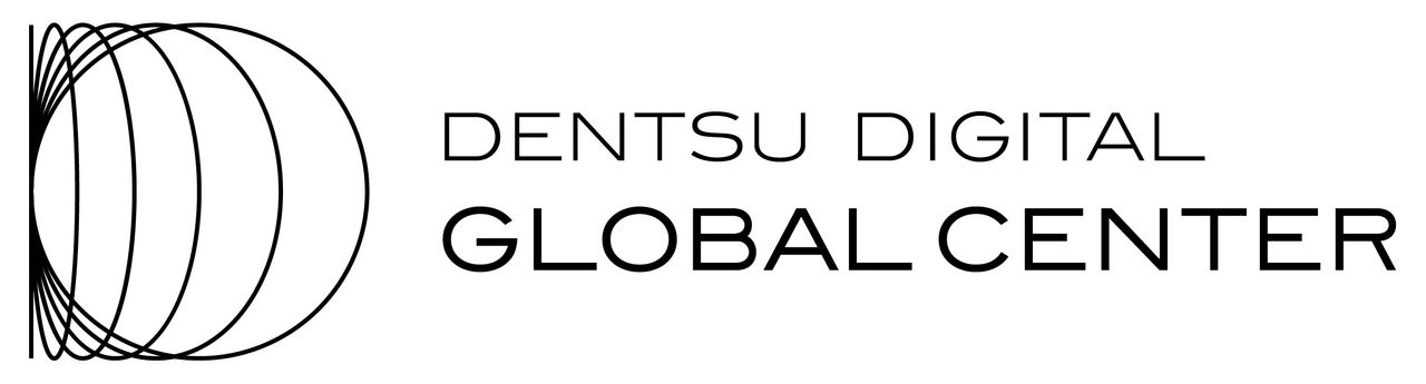 Logo of "Dentsu Digital Global Center"