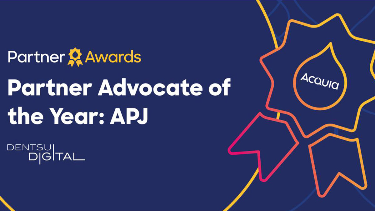 アクイア主催「2023 Partner Awards」の「Partner Advocate of the Year」受賞ロゴ
