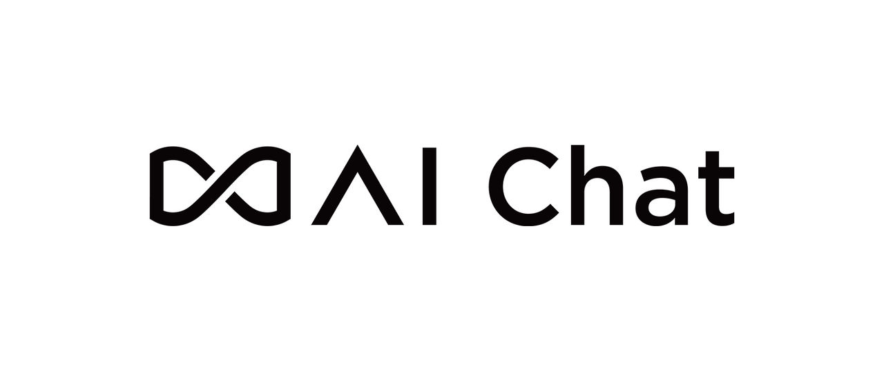 拡大画像：∞AI Chatのロゴ画像です。