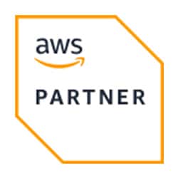 「AWSセレクトティアサービスパートナー」の認定のロゴ