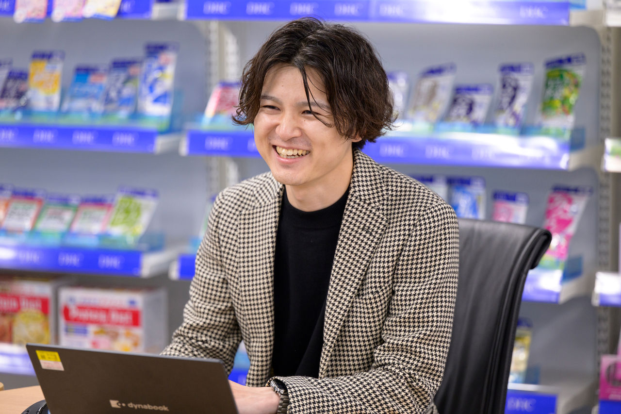 株式会社ディーエイチシー 通販事業ユニット デジタルプロモーショングループ 須田潤氏