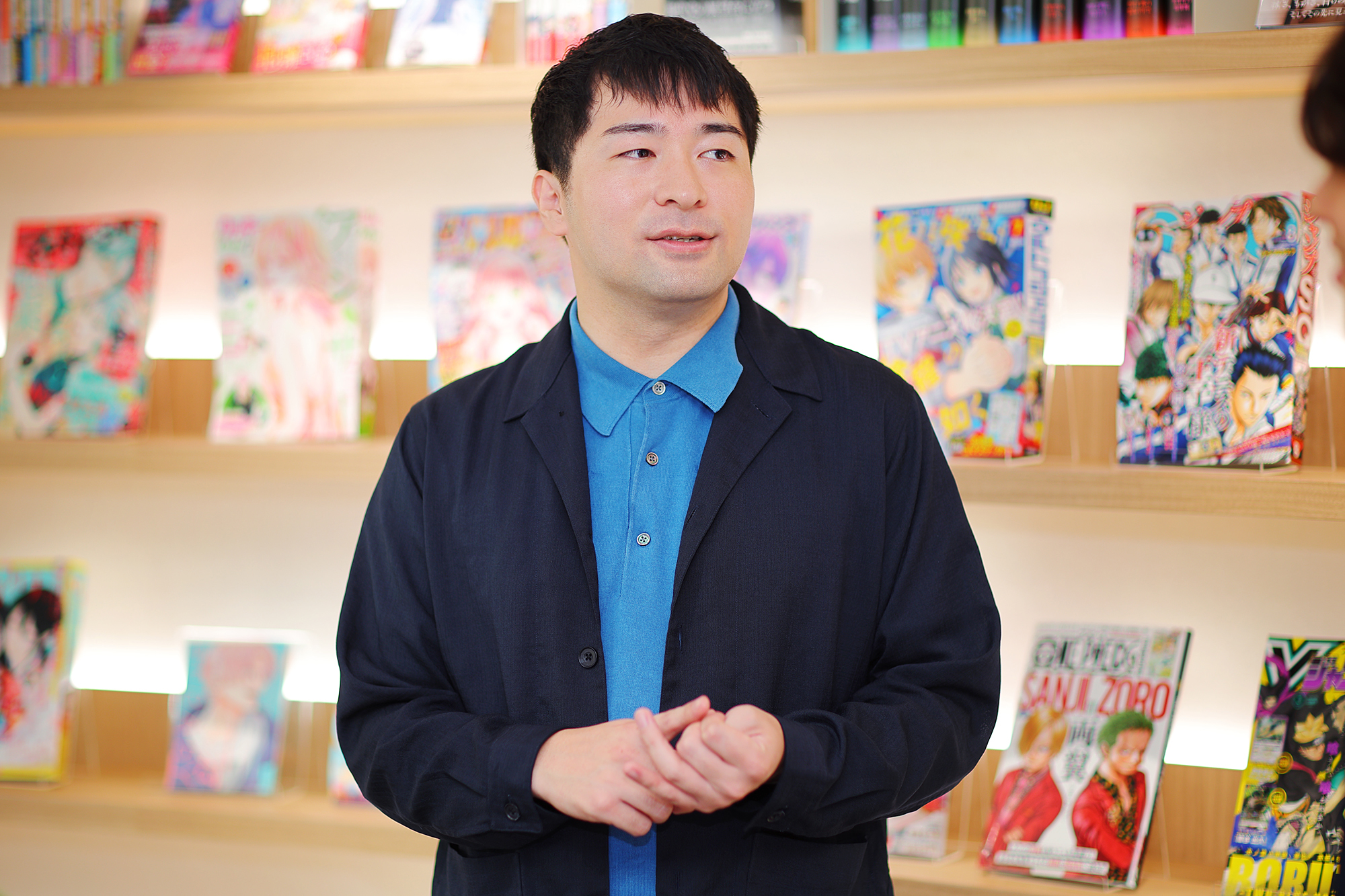 伊藤史峻氏（株式会社集英社デジタルコミック第1課 主任 プロモーション統括 兼 少年マンガ編集部統括 ）