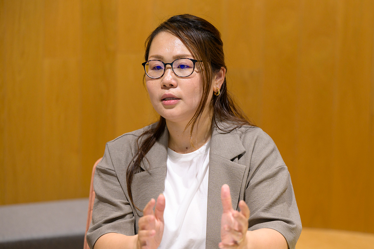 写真：日下部 奈緒美氏