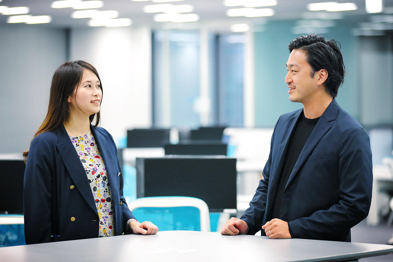 左から、神澤由利氏、口脇啓司氏（電通アイソバー）