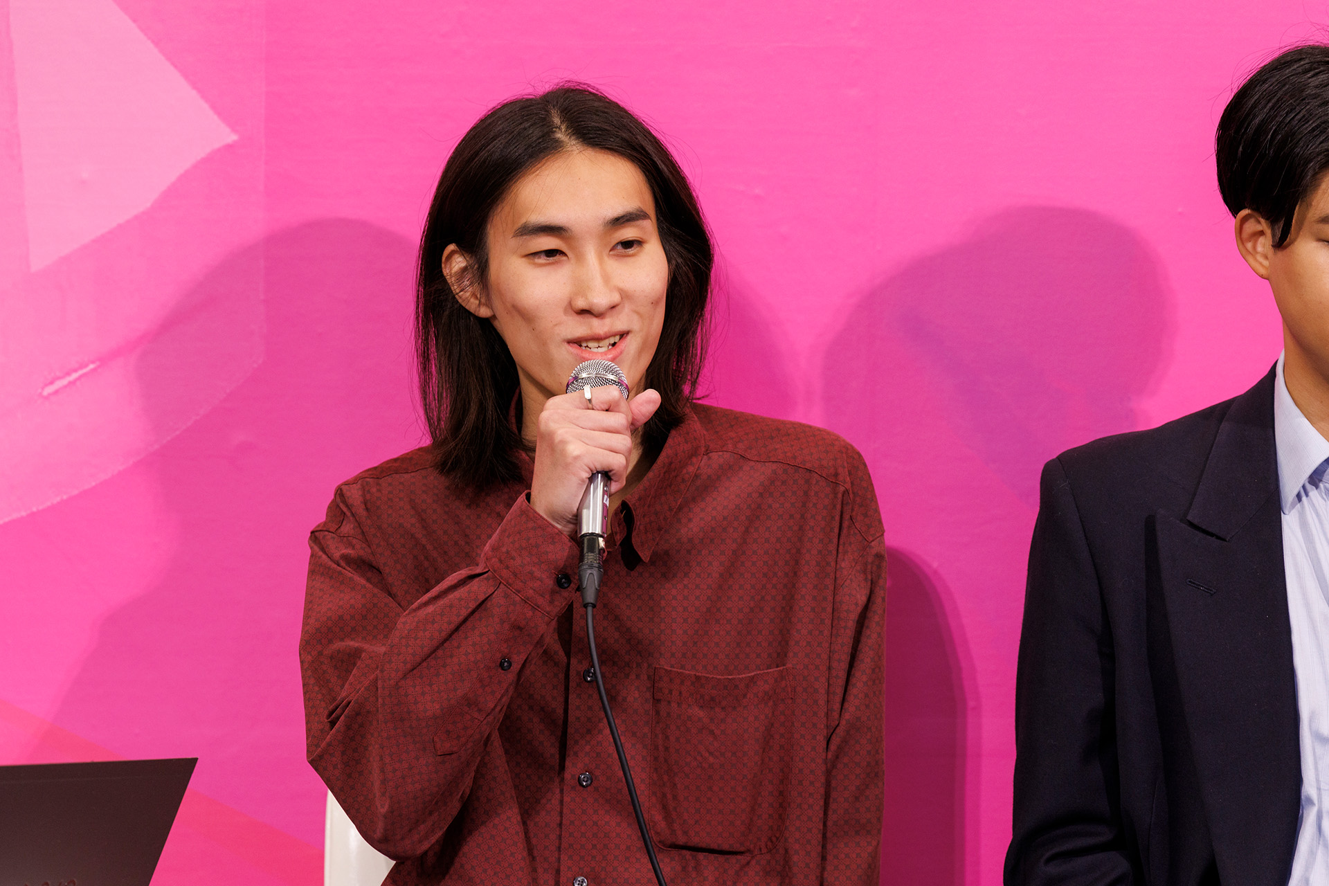 登壇の様子です。